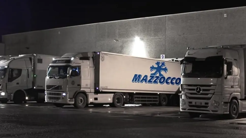 La flotta Mazzocco utilizzata per la consegna dei prodotti freschi La flotta Mazzocco utilizzata per la consegna dei prodotti freschi