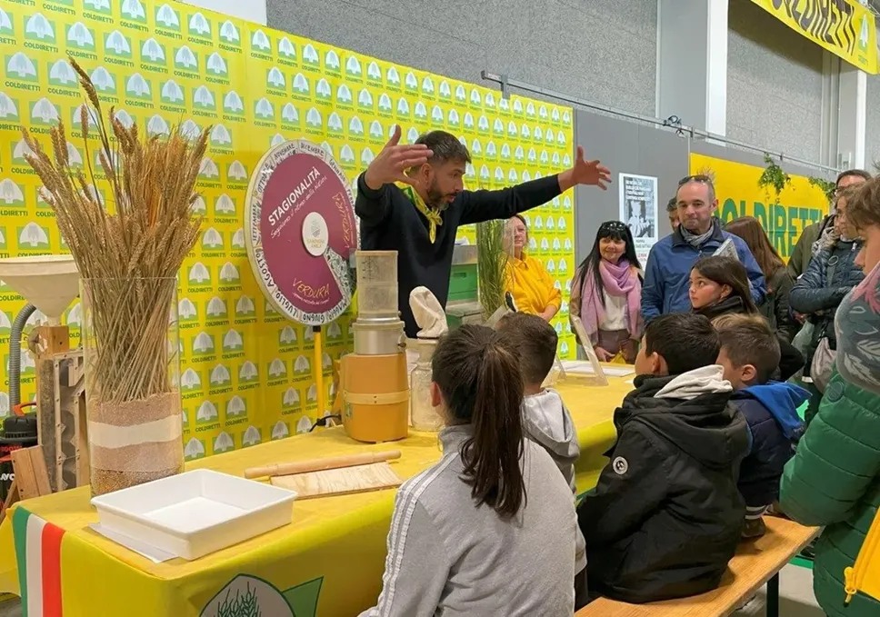Laboratorio per bambini a cura di Coldiretti