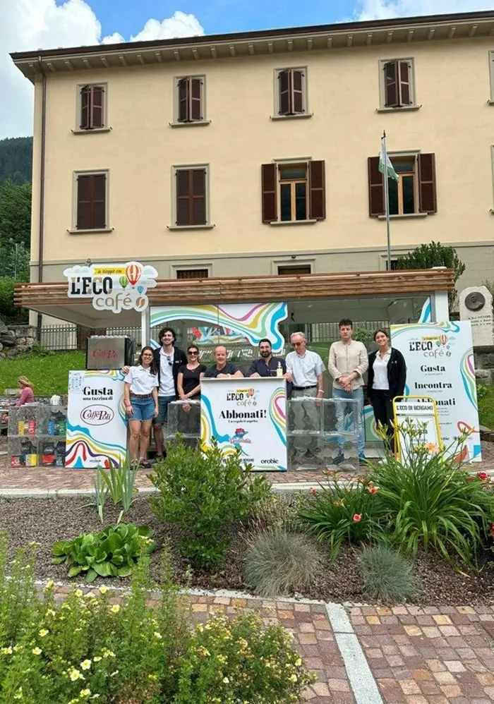 L’Eco café con l’amministrazione di Valbondione