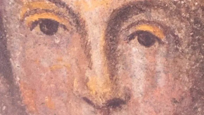 Un dettaglio dell’affresco