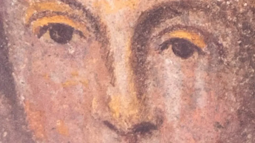 Un dettaglio dell’affresco