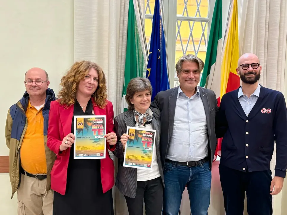 la conferenza stampa di presentazione della «Festa di fine estate nel Borgo»