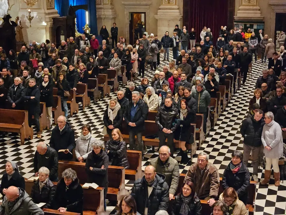 In Duomo a Bergamo il 1° gennaio