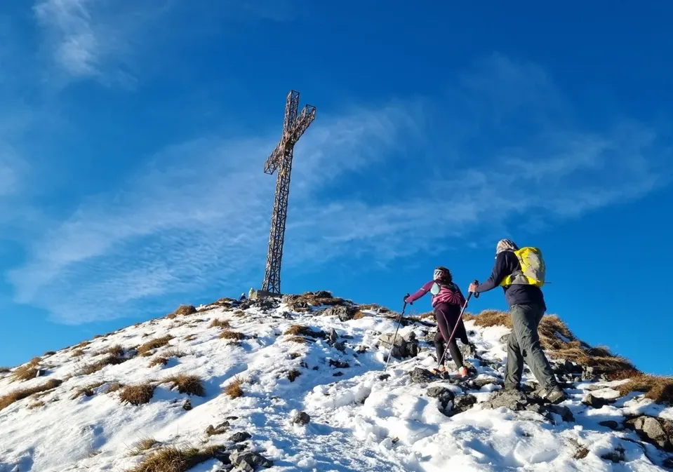 Verso la Croce del Pizzo Formico