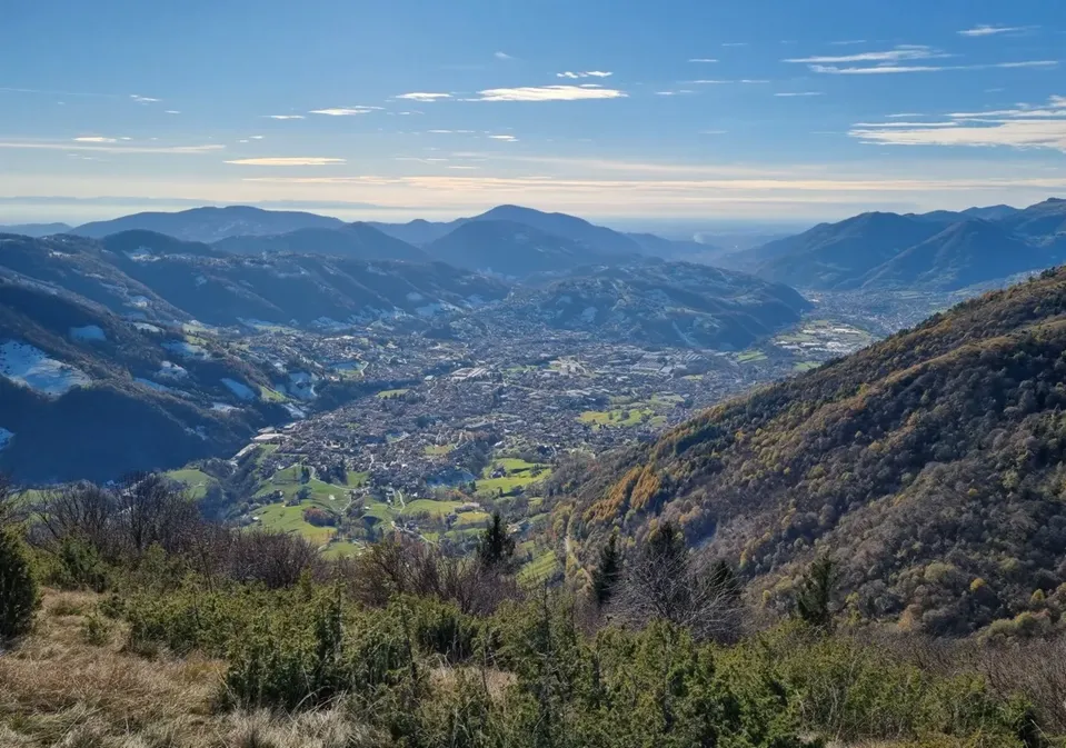 La Valgandino dalla Croce dei Pastori