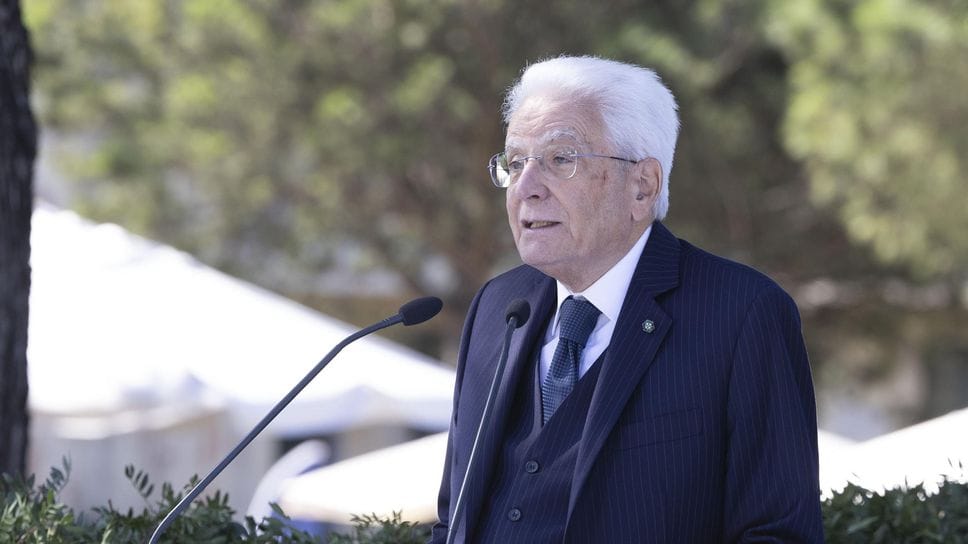 Il presidente della Repubblica, Sergio Mattarella