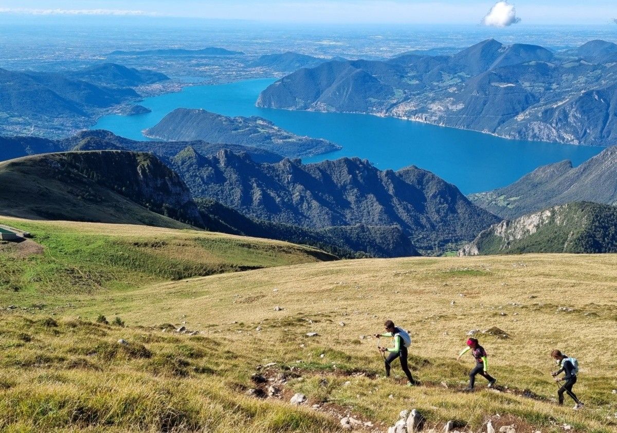 Verso la cima del Dosso Pedalta