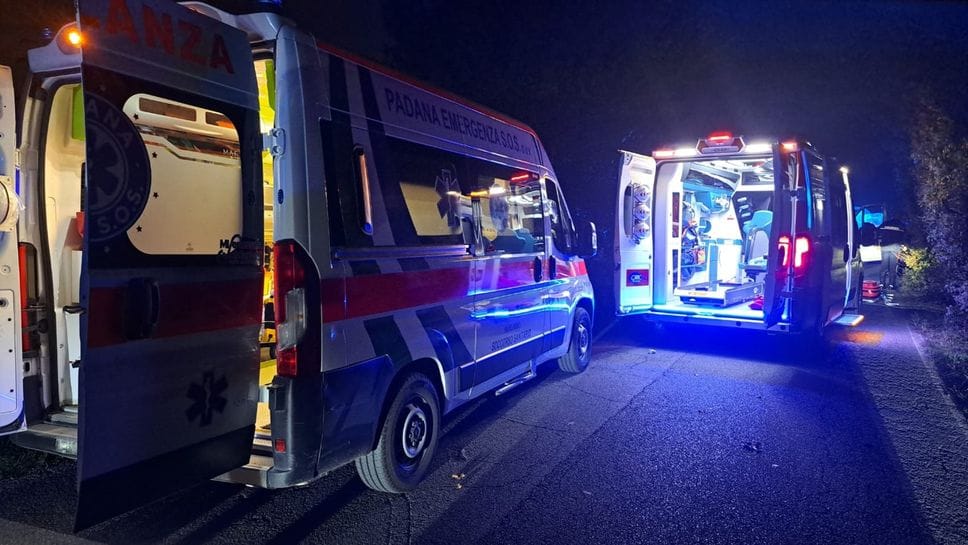 Due ambulanze accorse a Cologno