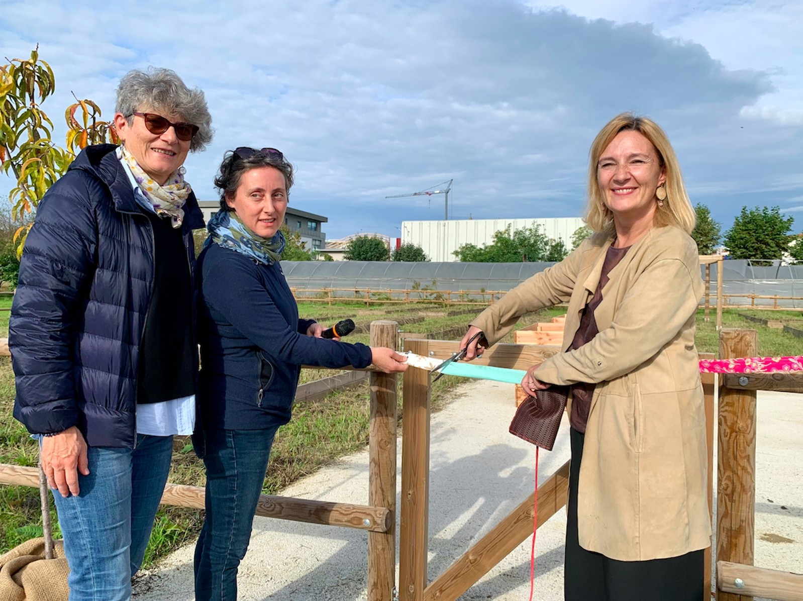 L'inaugurazione degli orti di via Muraschi