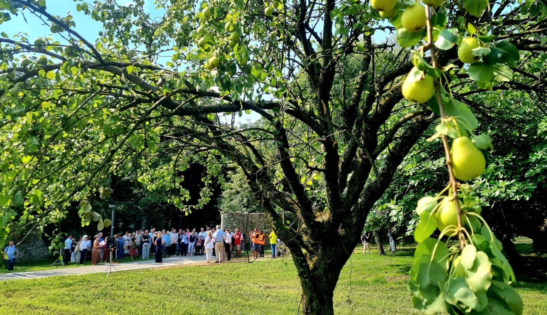 L'inaugurazione degli Orti di San Tomaso