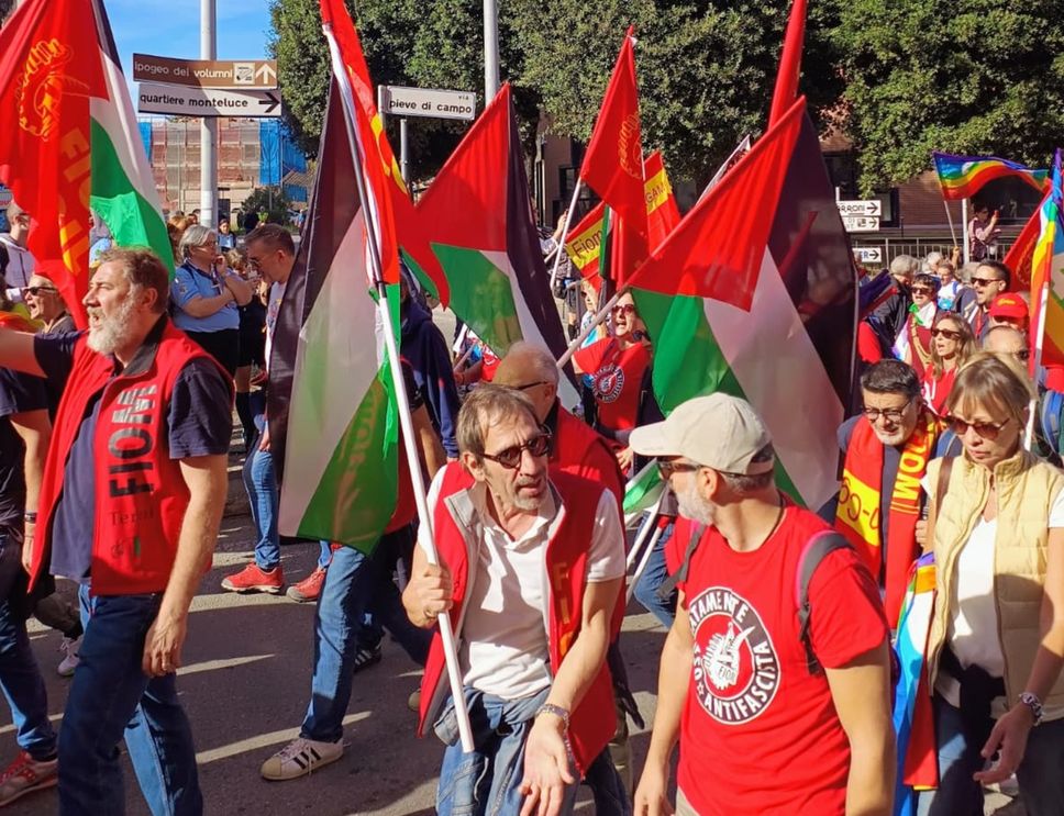 Il gruppo della Cgil Bergamo