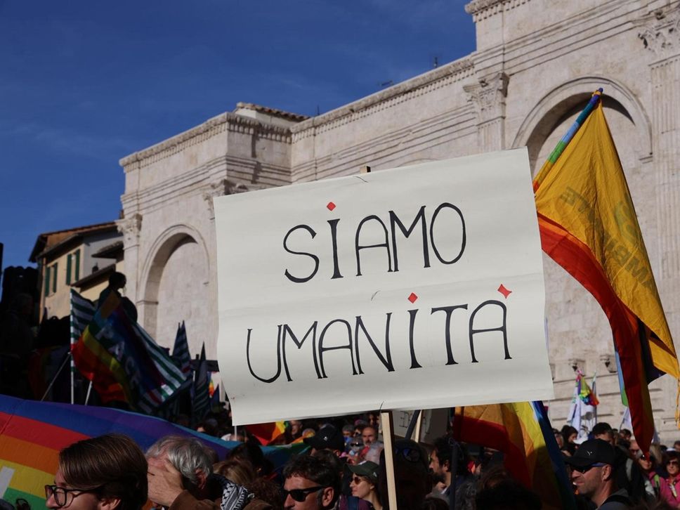 Uno scatto dalla manifestazione