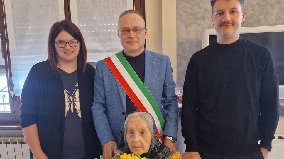 Rosa col sindaco e due componenti dell’amministrazione comunale