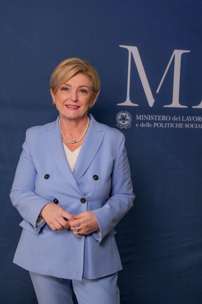 Marina Calderone, ministro del Lavoro
