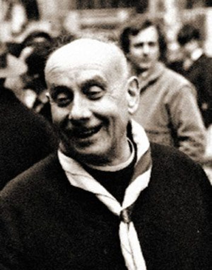 Don Andrea Ghetti, uno dei fondatori delle Aquile randagie