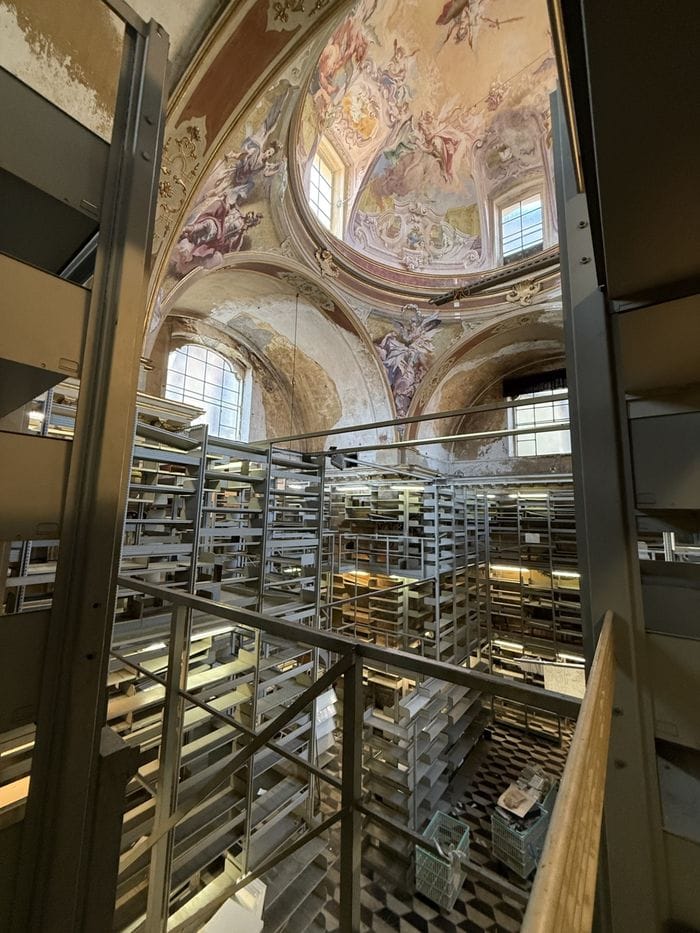 La ex chiesa di San Michele all'Arco