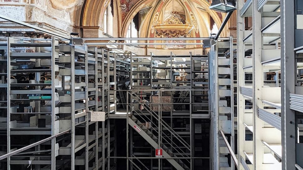 L’ex chiesa di San Michele all’Arco come si presenta oggi L’ex chiesa di San Michele all’Arco come si presenta oggi