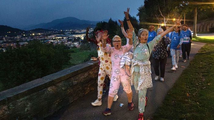 conto alla rovescia per la pigiama run domani si corre