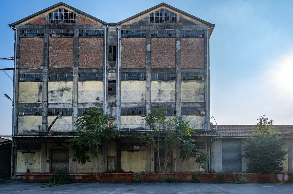 Lo stabile degli Ex Magazzini Generali Bergamaschi