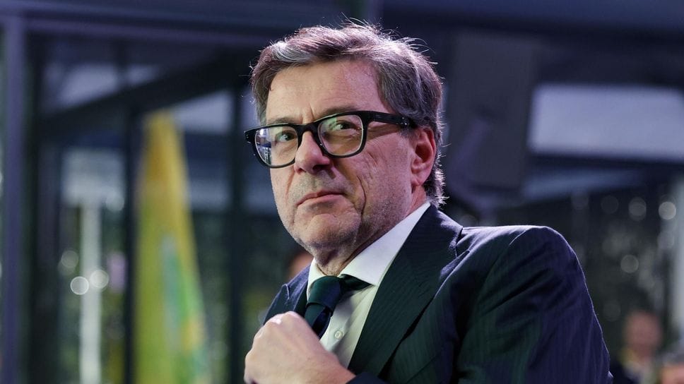 Il ministro dell’Economia Giancarlo Giorgetti