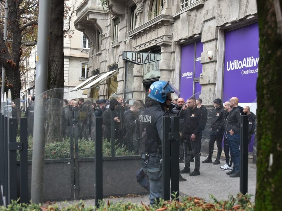 In corteo a Bergamo
