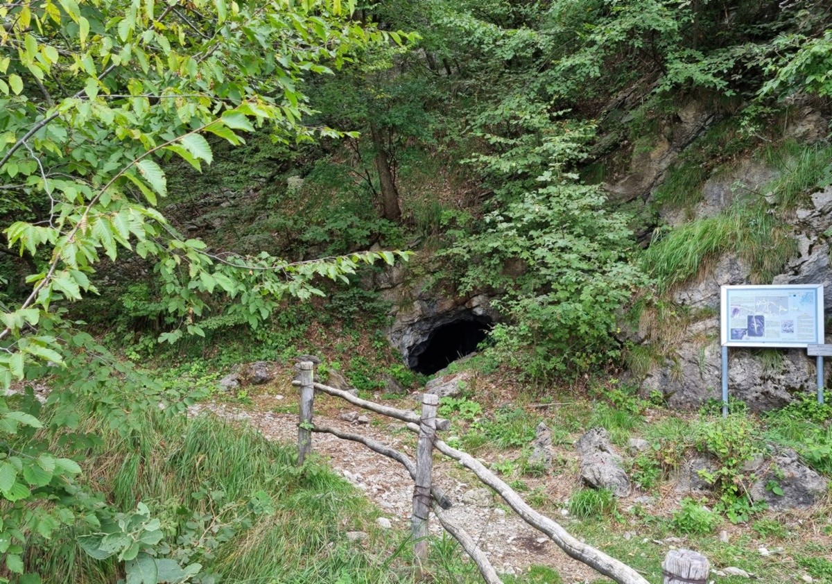 L’ingresso delle miniere della Passata