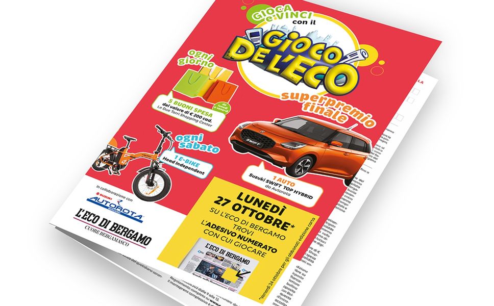 La cartella per partecipare al Gioco de L’Eco