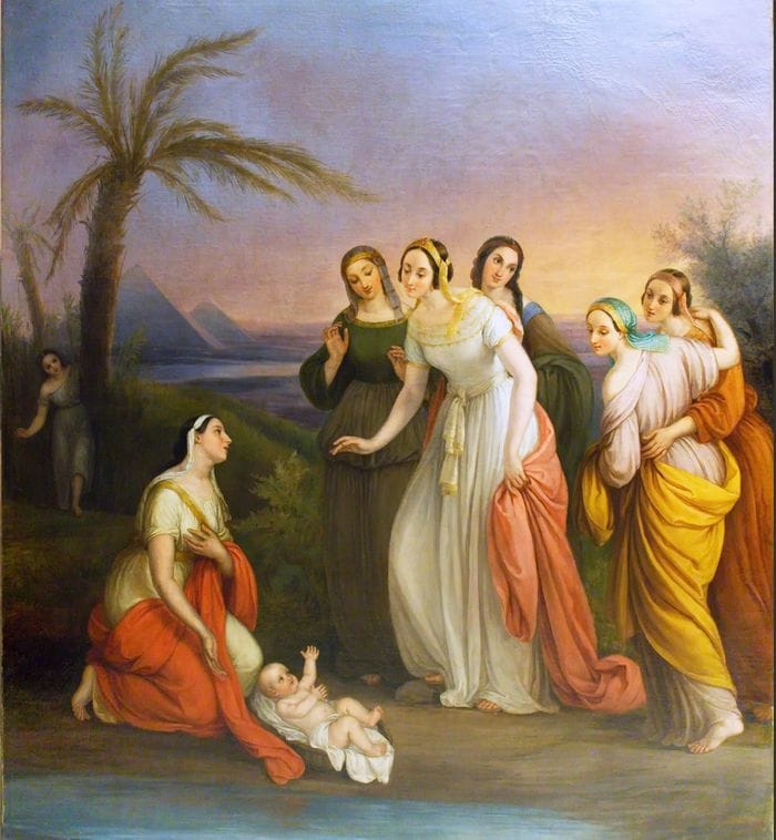 L’opera di Isabella Pagnoncelli: « Mosé salvato dalle acque» L’opera di Isabella Pagnoncelli: « Mosé salvato dalle acque»