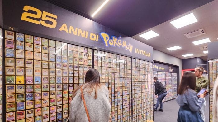 Pokemon, festa per i 25 anni in Italia: la mostra di oltre 18mila card   Foto/Video
