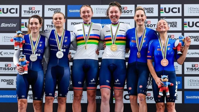 Chiara Consonni cade, si rialza e conquista il bronzo iridato con Guazzini Chiara Consonni cade, si rialza e conquista il bronzo iridato con Guazzini