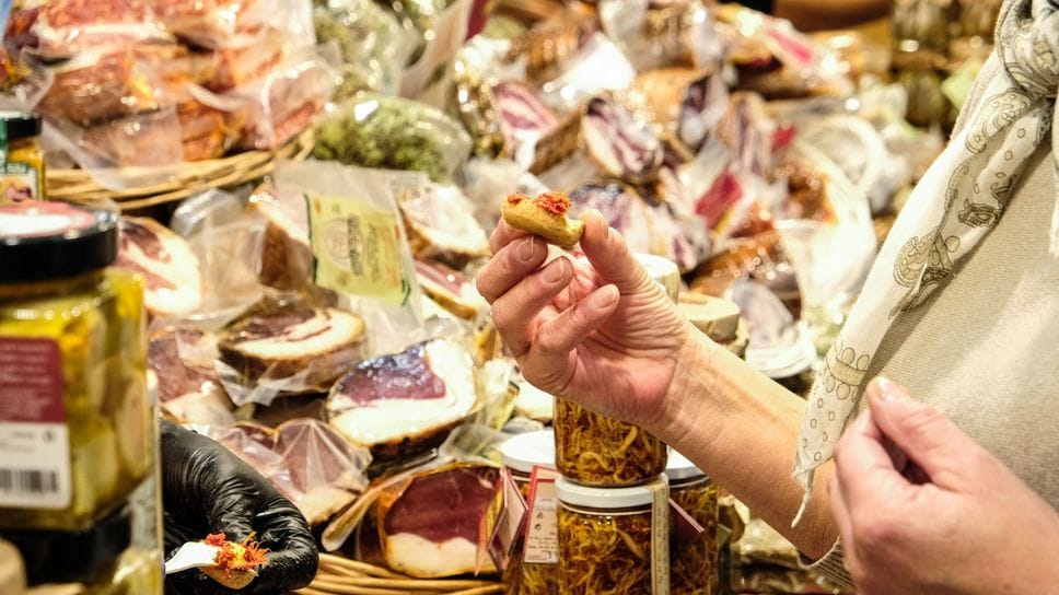 Il settore enogastronomico è presente con sempre molto successo alla Campionaria Il settore enogastronomico è presente con sempre molto successo alla Campionaria