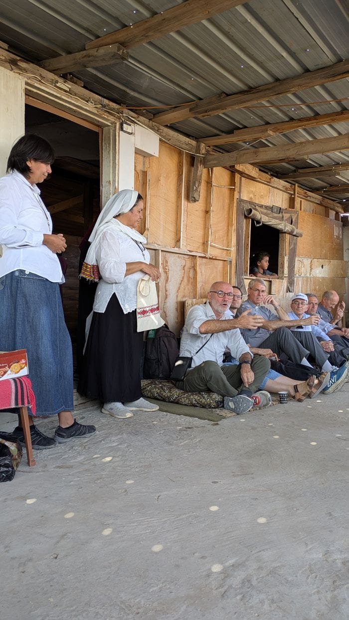 Un momento del pellegrinaggio dei Vescovi Un momento del pellegrinaggio dei Vescovi