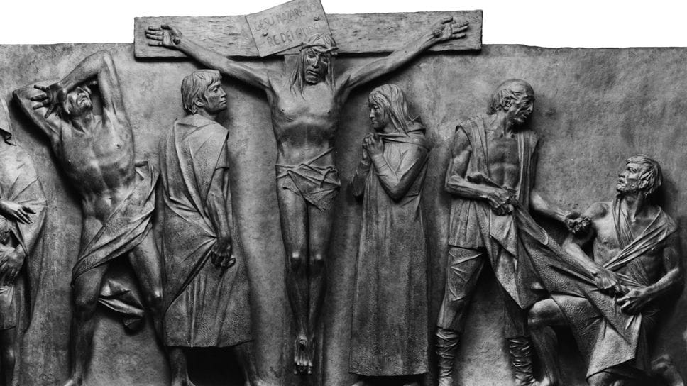 La Via Crucis di Piero Brolis, stazione XII La Via Crucis di Piero Brolis, stazione XII