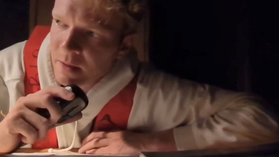 Un frame del video pubblicato da Crippa prima dell’abbordaggio