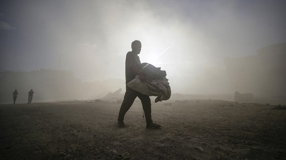 A Gaza è rimasta ormai soltanto distruzione e la disperazione della gente