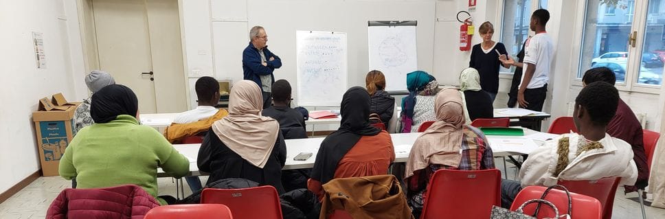 I partecipanti ai corsi di alfabetizzazione linguistica provengono dall’India all’Ucraina, dal Marocco al Pakistan I partecipanti ai corsi di alfabetizzazione linguistica provengono dall’India all’Ucraina, dal Marocco al Pakistan