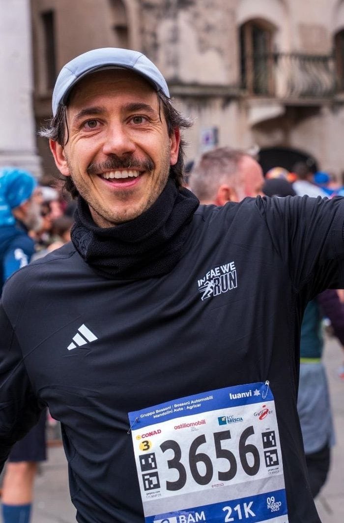 Francesco Rota, pioniere dell’iniziativa We Run Fae Francesco Rota, pioniere dell’iniziativa We Run Fae