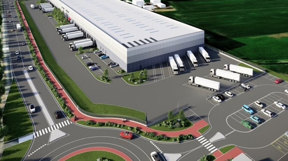 Un rendering della struttura che sorgerà al Pip Un rendering della struttura che sorgerà al Pip