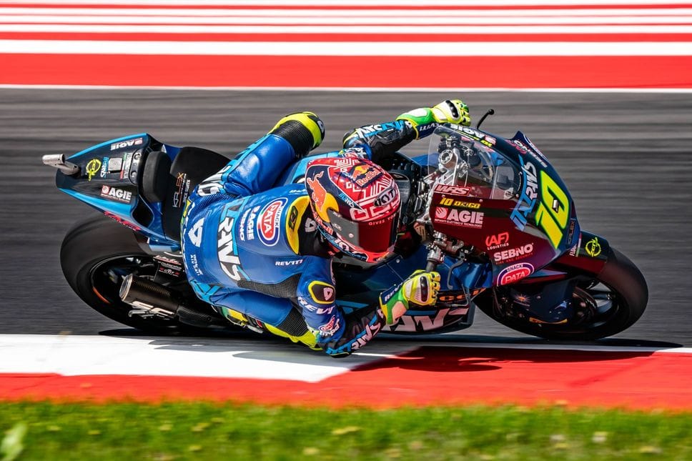 Moreira in azione sul circuito indonesiano di Mandalika