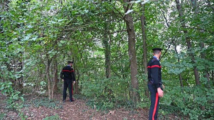 Cadavere nei boschi a Bottanuco, potrebbe essere il corpo di uno studente scomparso ad aprile
