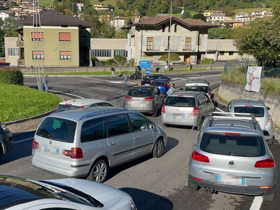 Lunghe code in Val Seriana