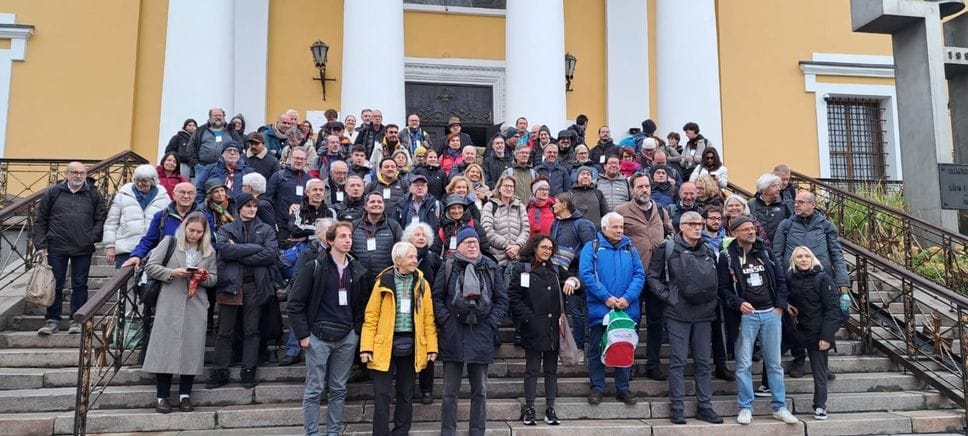 I partecipanti italiani (tra loro anche 20 bergamaschi) al Giubileo della Speranza in Ucraina