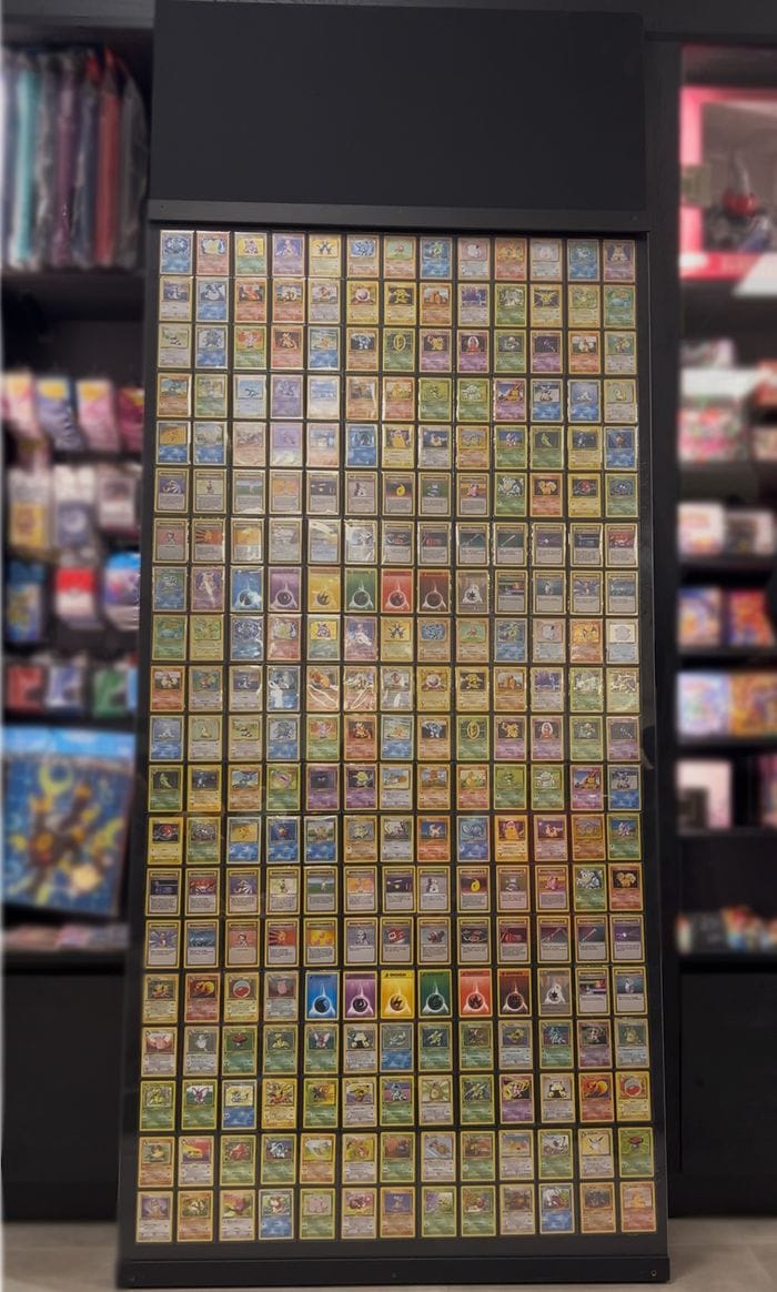 I pannelli per l’esposizione delle carte