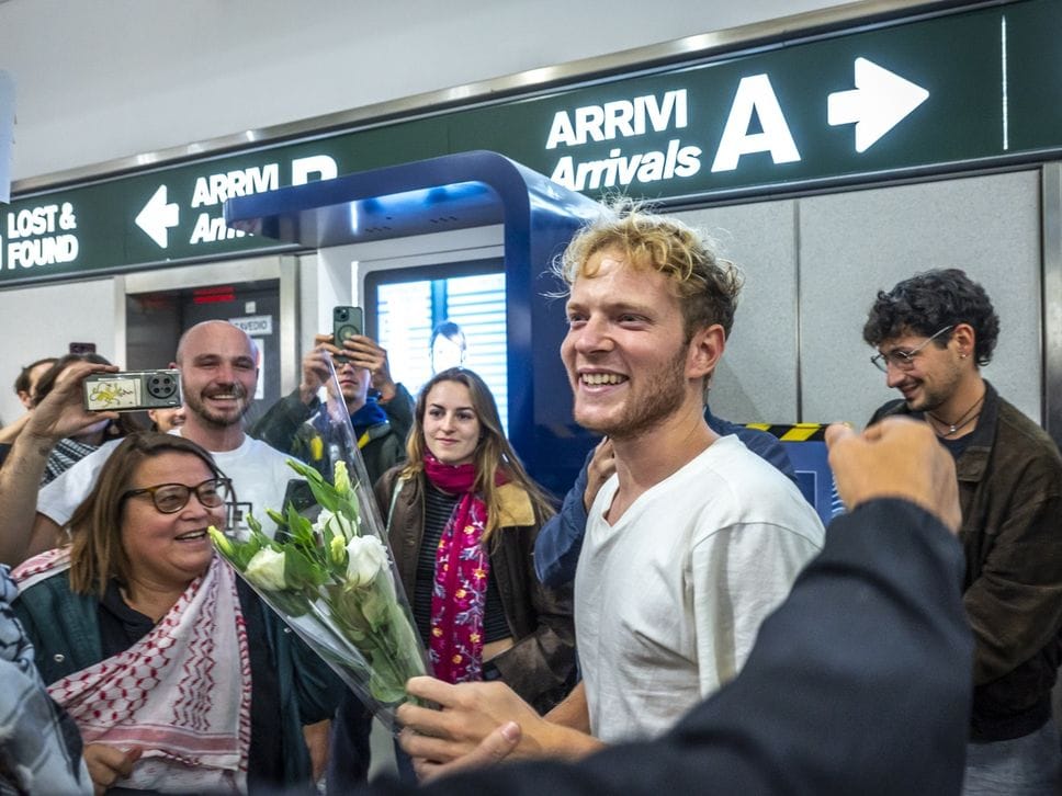 Felicità e commozione a Malpensa