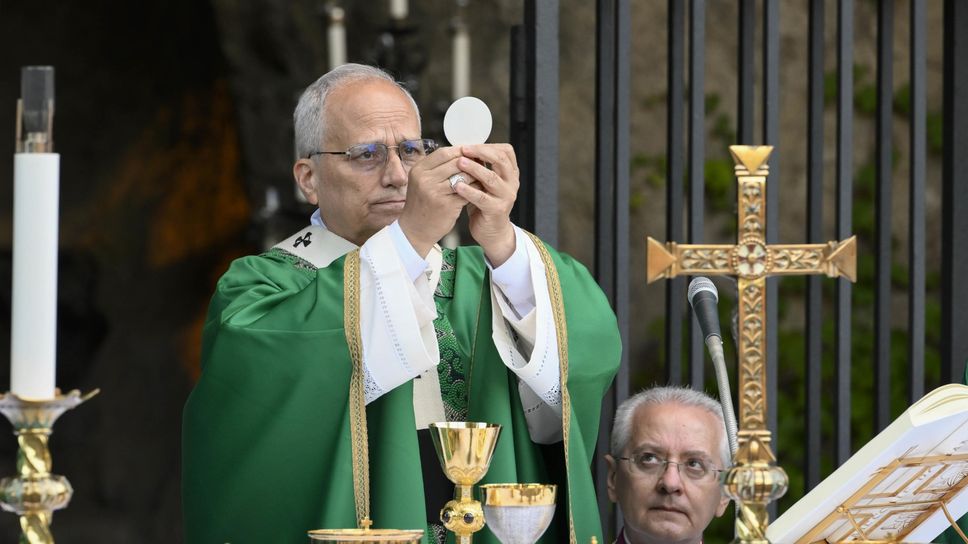 Papa Leone a Lourdes Papa Leone a Lourdes