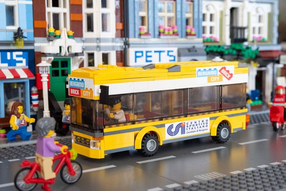 Città Lego in esposizione