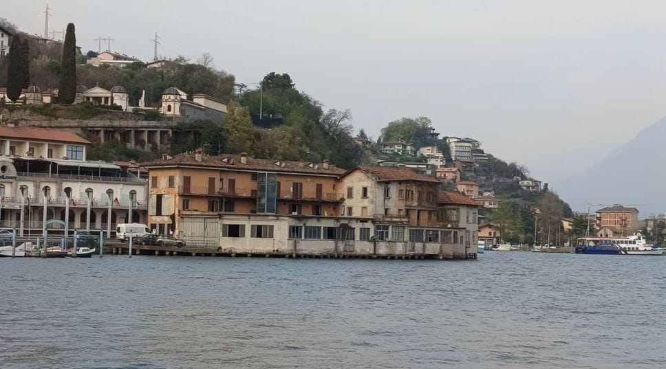 Un tratto interessato dal progetto per il «fronte lago»