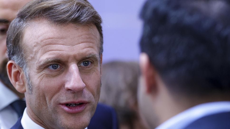 Il presidente francese Emmanuel Macron