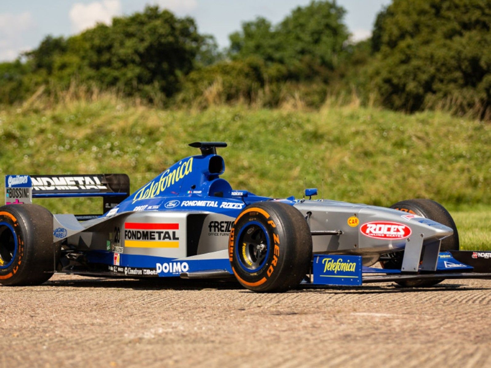 L’auto F1 di Fondmetal