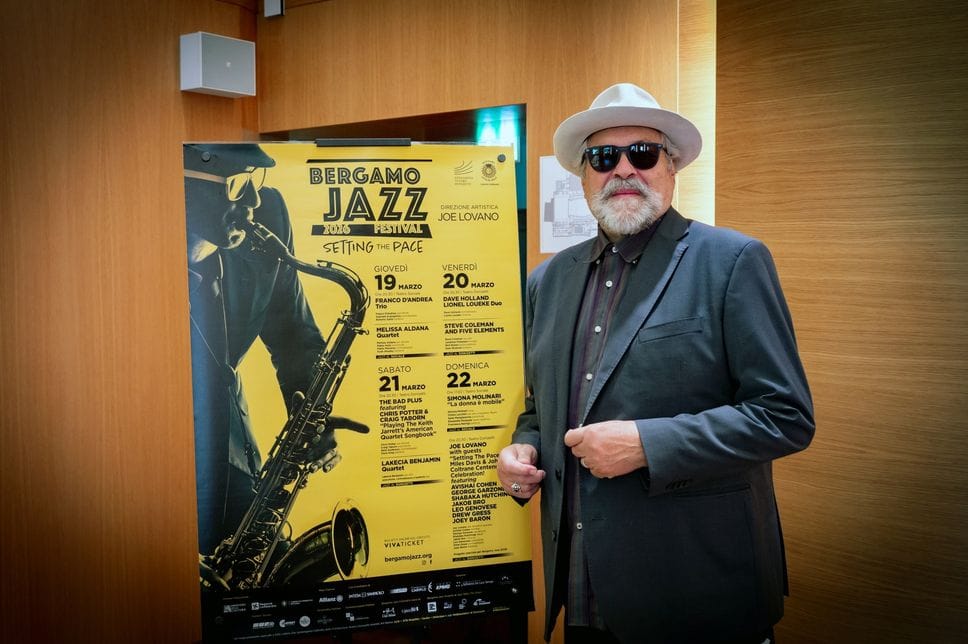 Joe Lovano, direttore artistico Bergamo Jazz con il nuovo cartellone del festival 2026